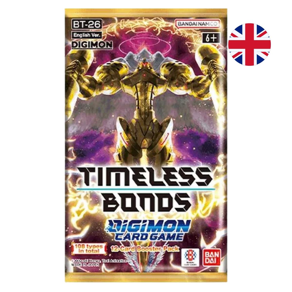 Digimon Card Game: BT-26 Timeless Bonds Booster Pack (Englisch)