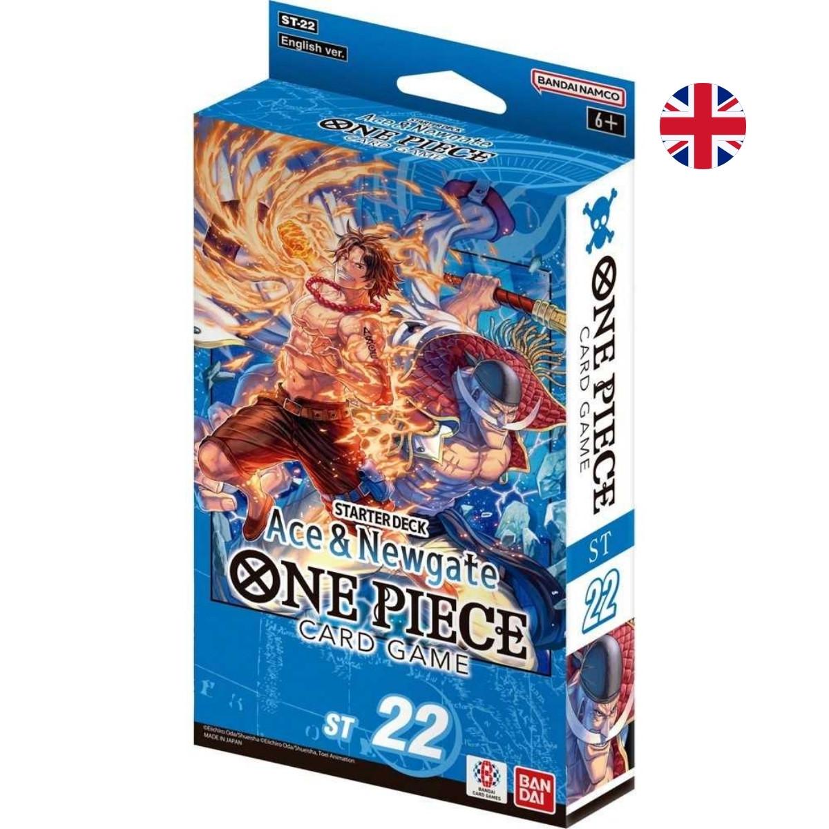 One Piece Card Game ST22 – Starter Deck Ace & Newgate – EN