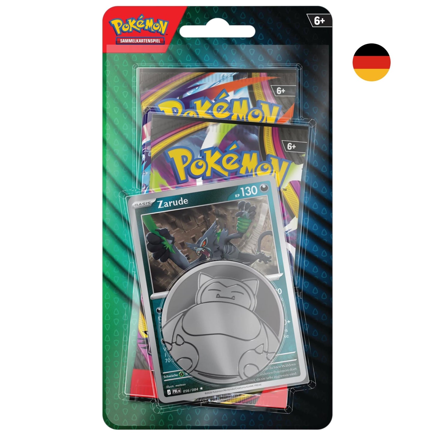 Pokémon TCG: Zarude 2-Pack Blister (Deutsch)