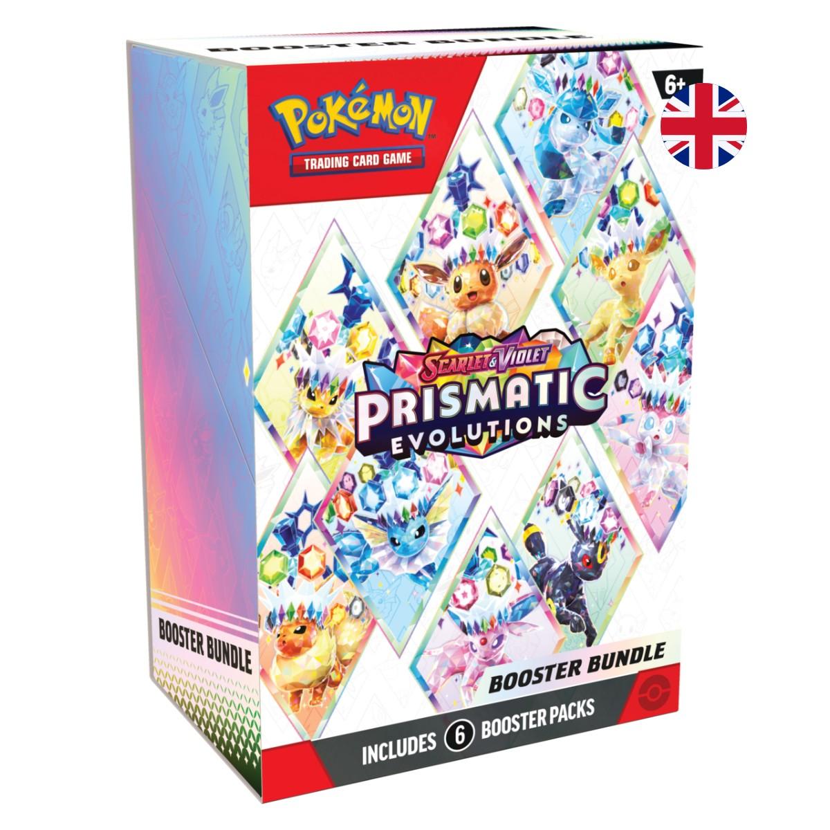Pokémon TCG – Scarlet & Violet Prismatic Evolutions – Booster Bundle – EN