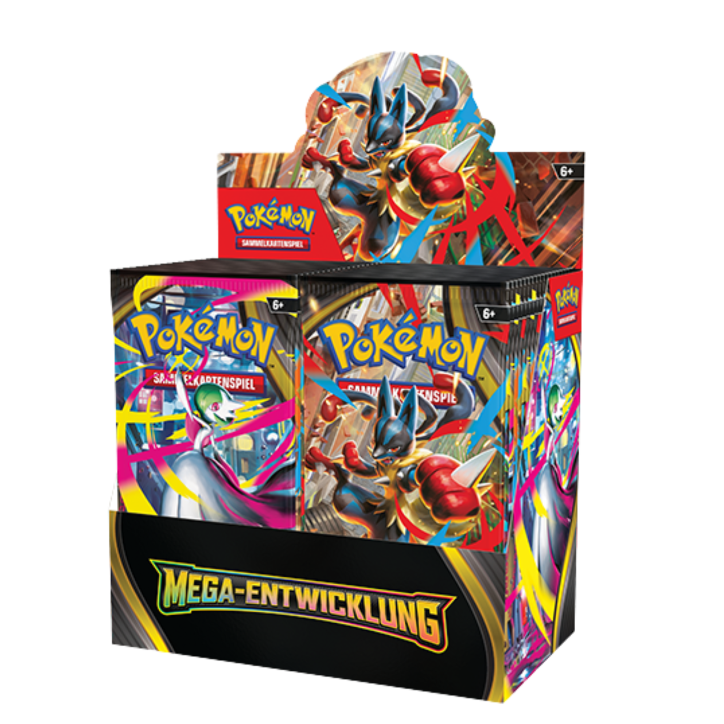 Pokémon TCG: Mega Evolution Booster Display