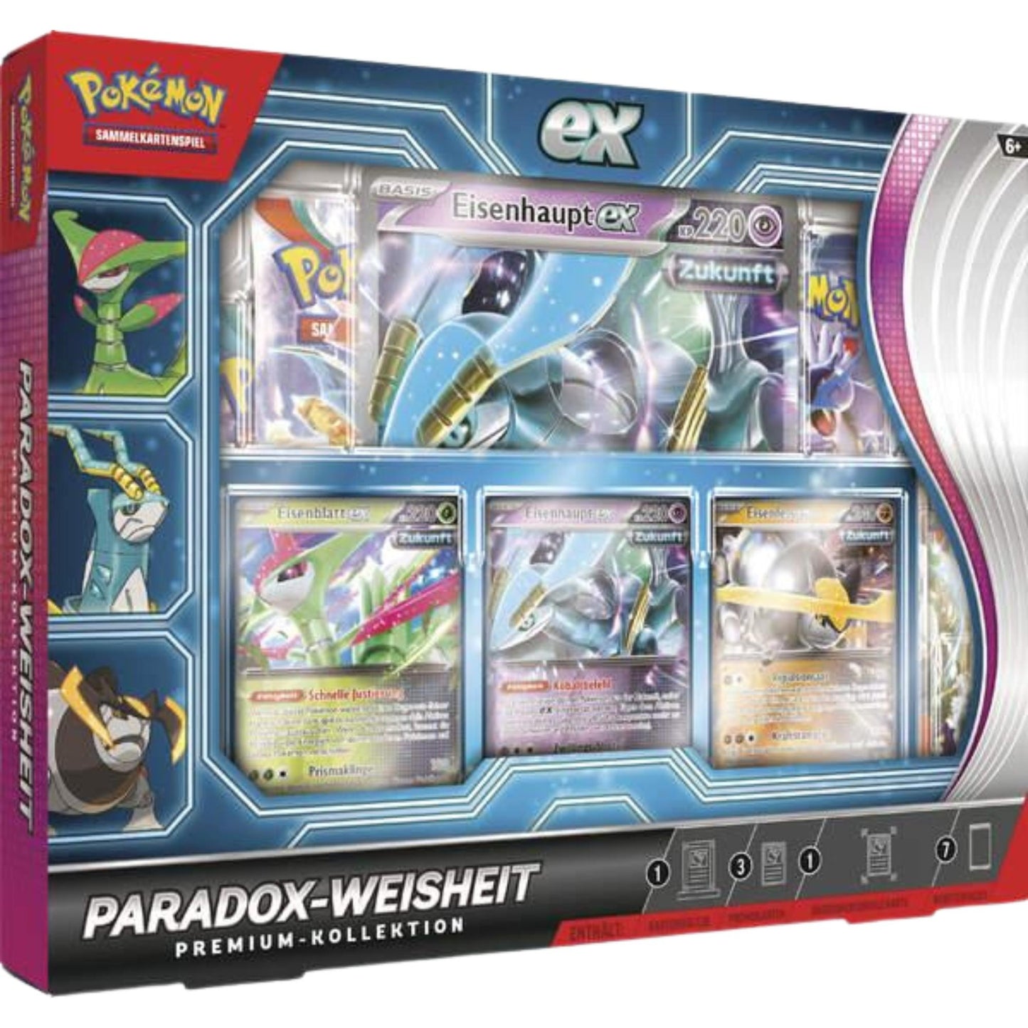 Pokémon Paradox-Weisheit ex Premium Kollektion