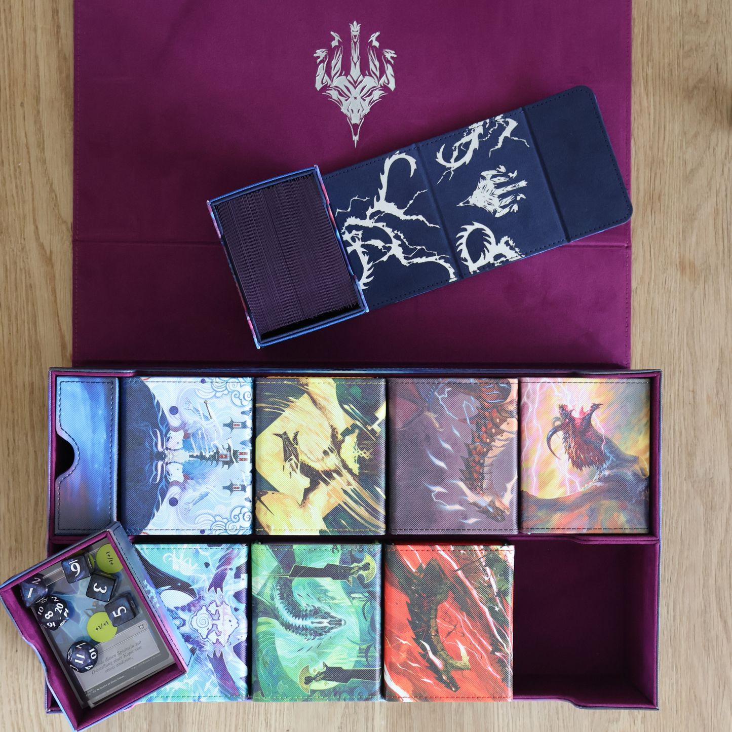 Ultimate Guard MTG Tarkir Dragonstorm Bundle – Omnihive & 8 Sidewinder