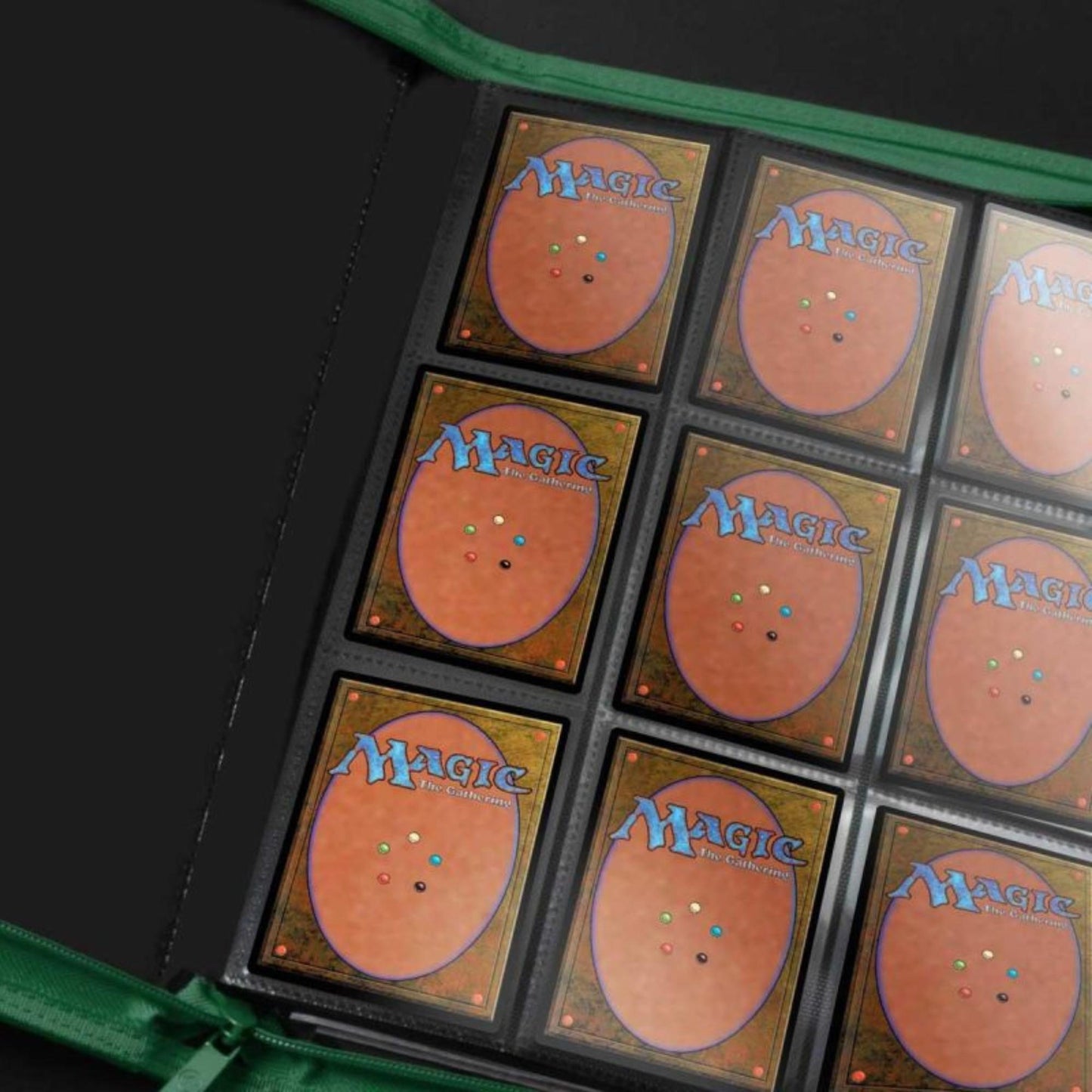 Ultra Pro - Vivid 9-Pocket Zippered PRO-Binder: Cool Matcha