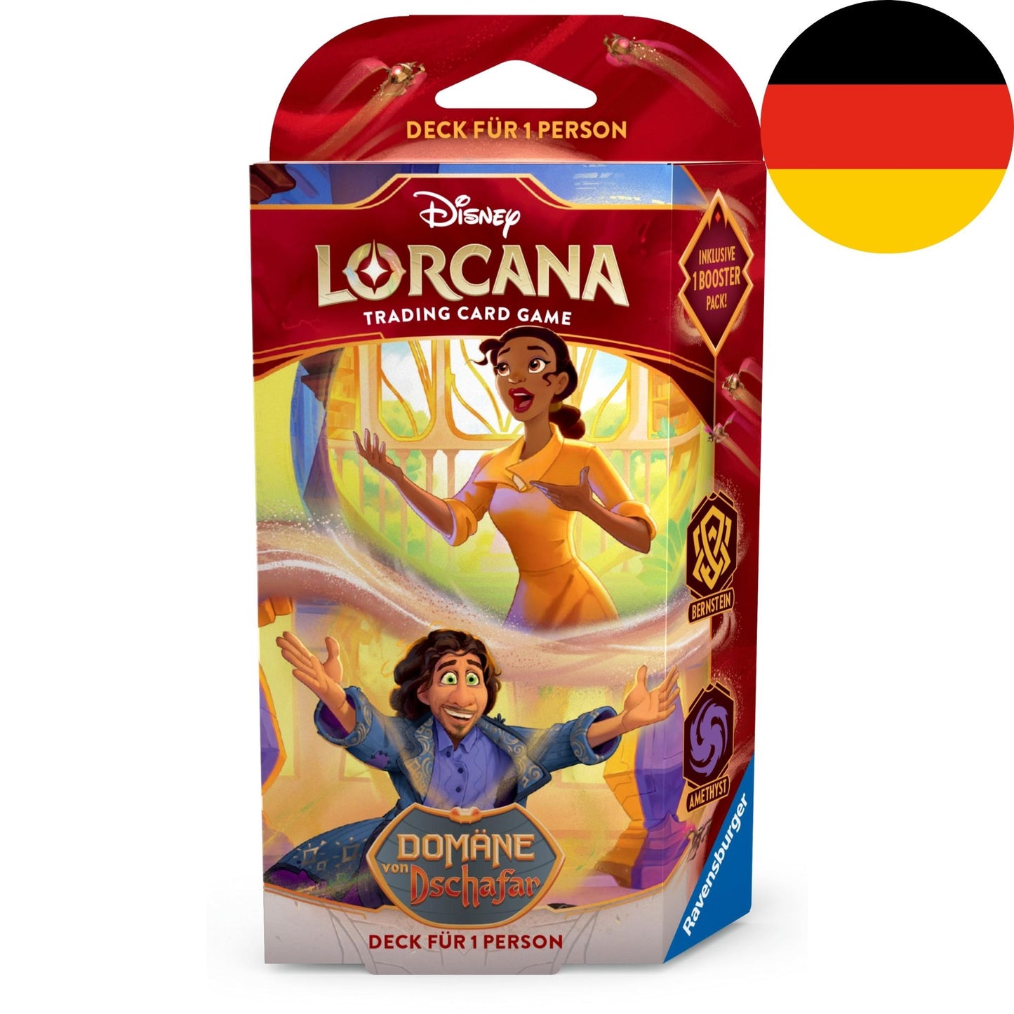 Disney Lorcana Domäne von Dschafar Starter Deck Tiana & Bruno