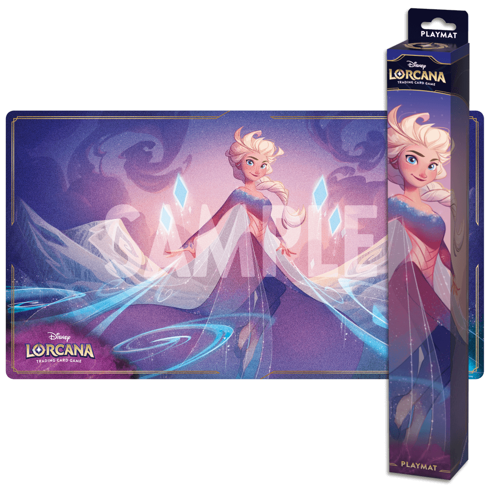 Disney Lorcana - Azurite Sea - Elsa - Playmat Disney Lorcana - Azurite Sea - Elsa - Playmat