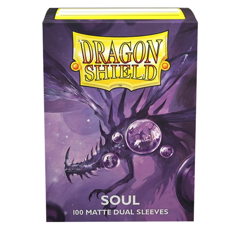 Dragon Shield – 100 Standard Size Matte Dual Sleeves Soul