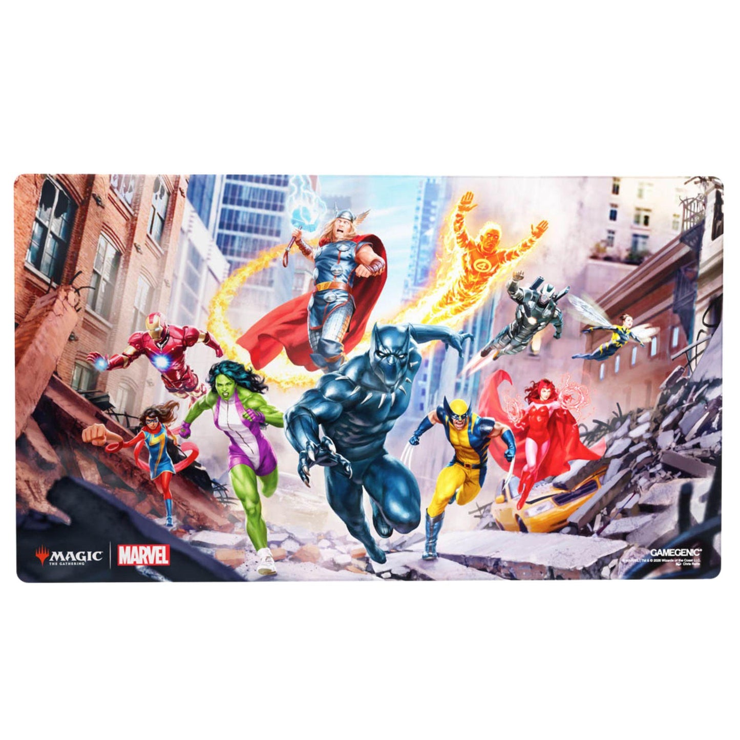 Gamegenic Shiny Playmat – MTG Marvel Super Heroes