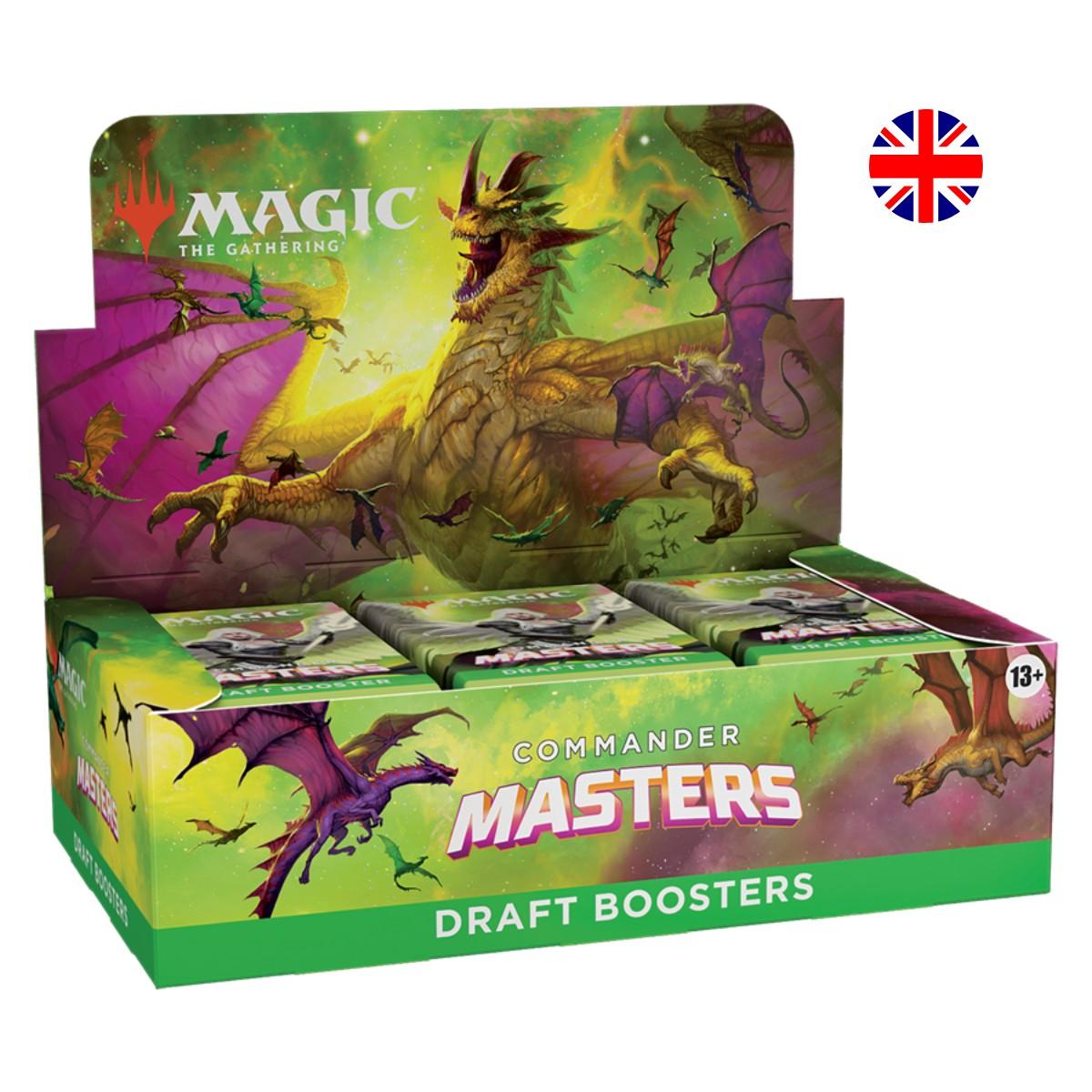 Magic: The Gathering - Commander Masters Draft Booster Display (Englisch)