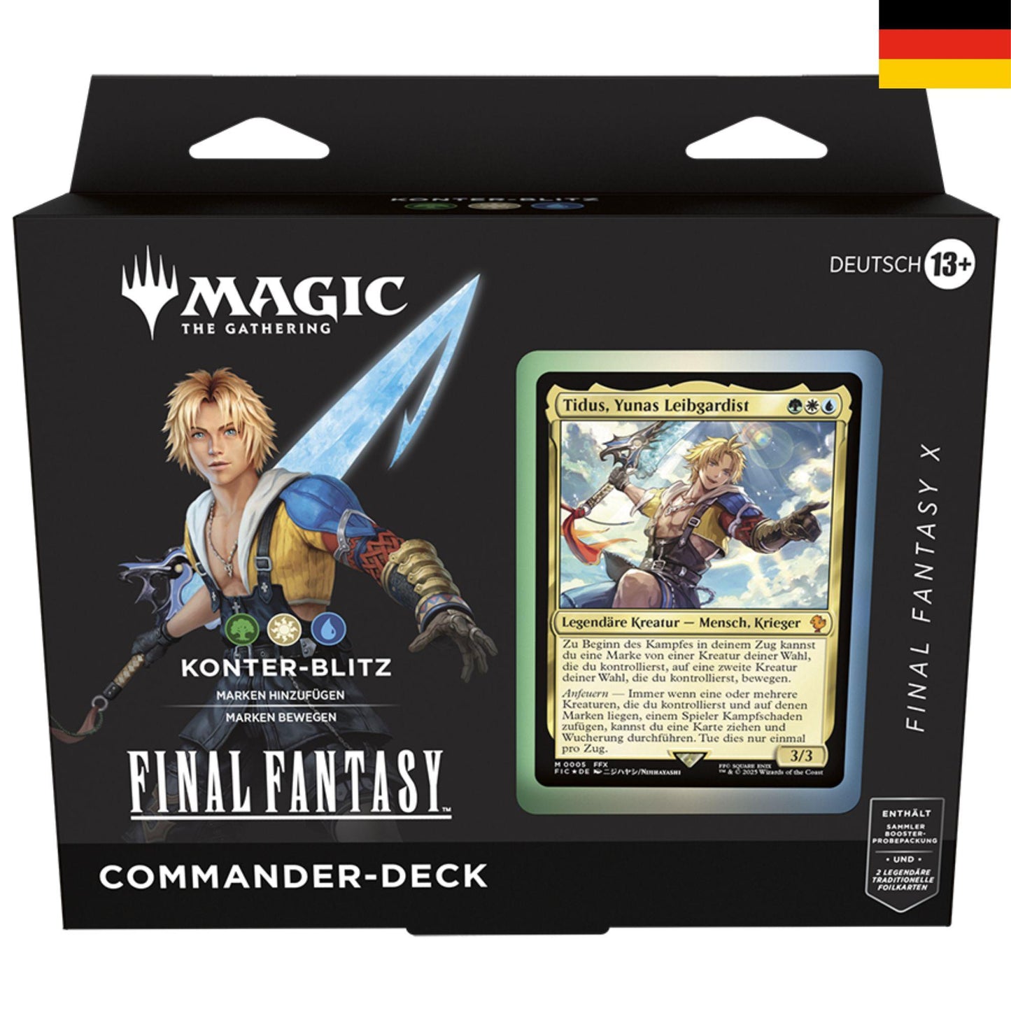 MTG – Final Fantasy – Commander Deck – Konter-Blitz – DE