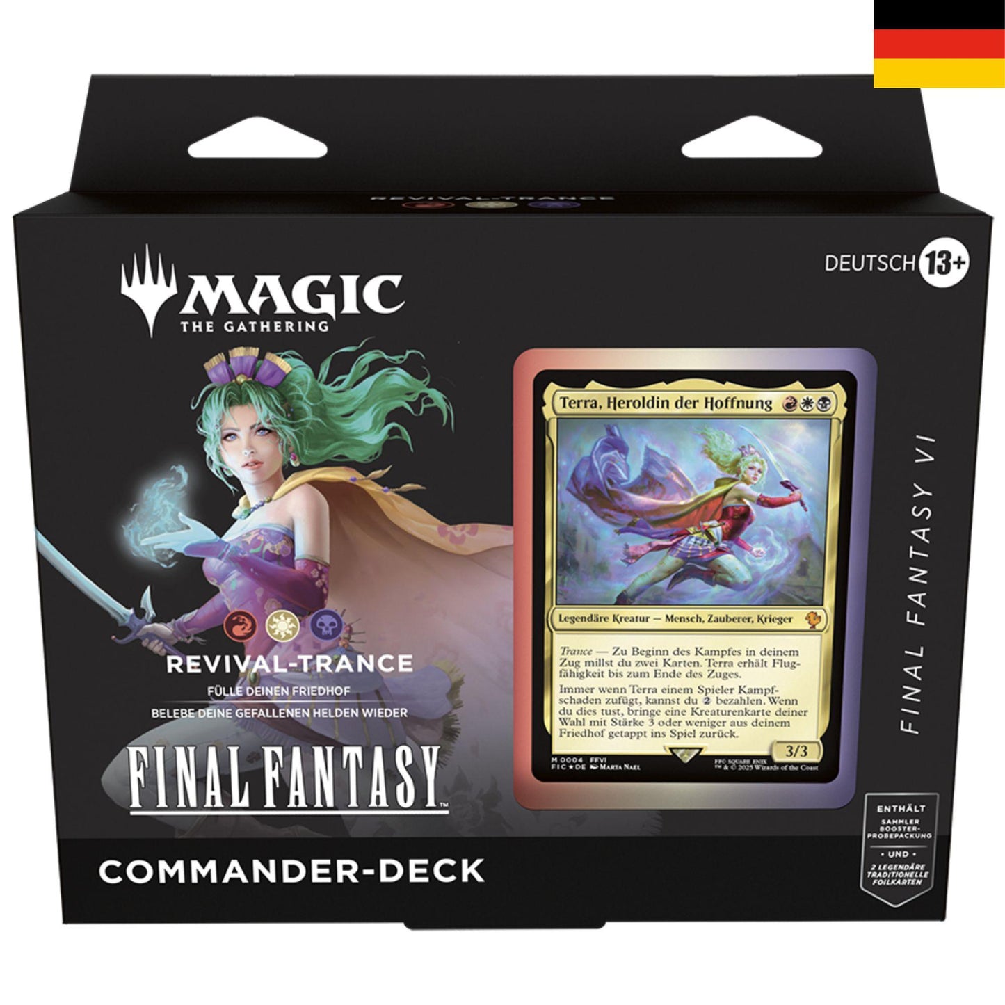 MTG – Final Fantasy – Commander Deck – Revival-Trance – DE