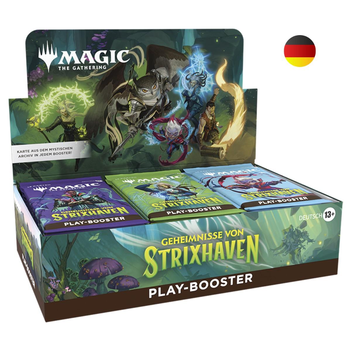 Magic: The Gathering – Geheimnisse von Strixhaven Play Booster Display (Deutsch)