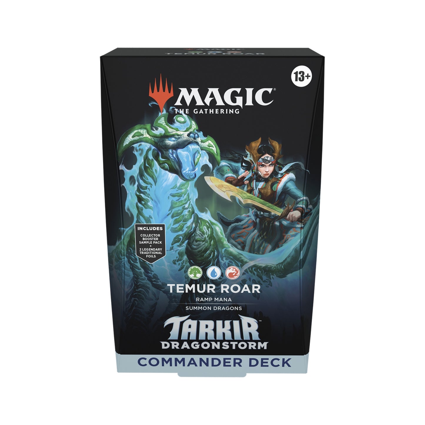 MTG Tarkir Dragonstorm Commander Deck Temur Roar