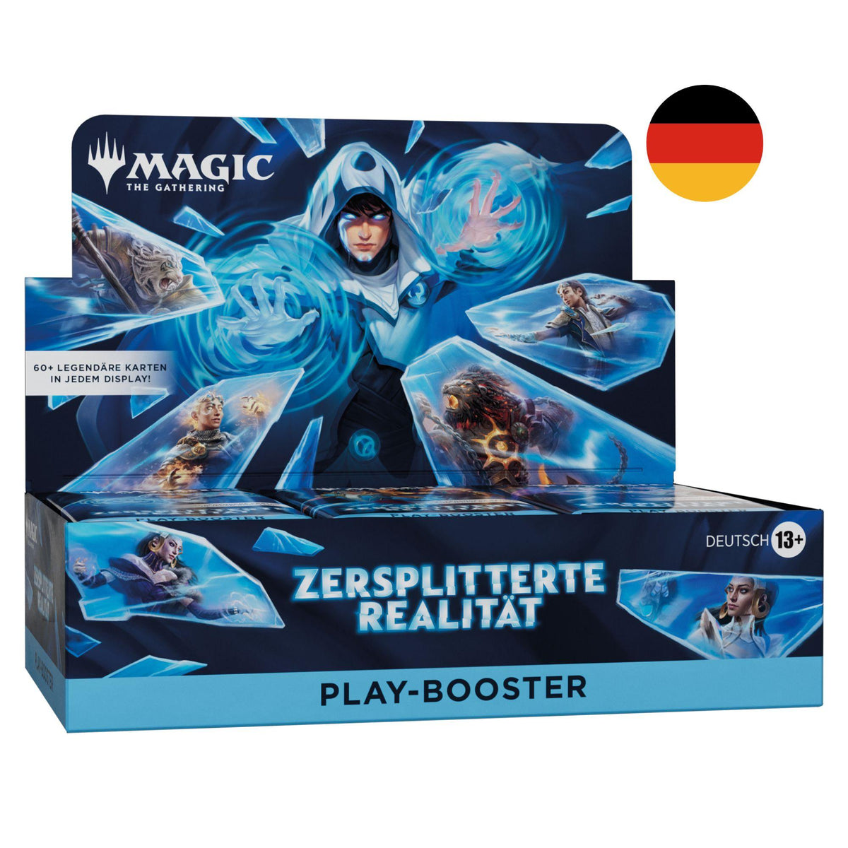 Magic: The Gathering – Zersplitterte Realität Play-Booster-Display (Deutsch)