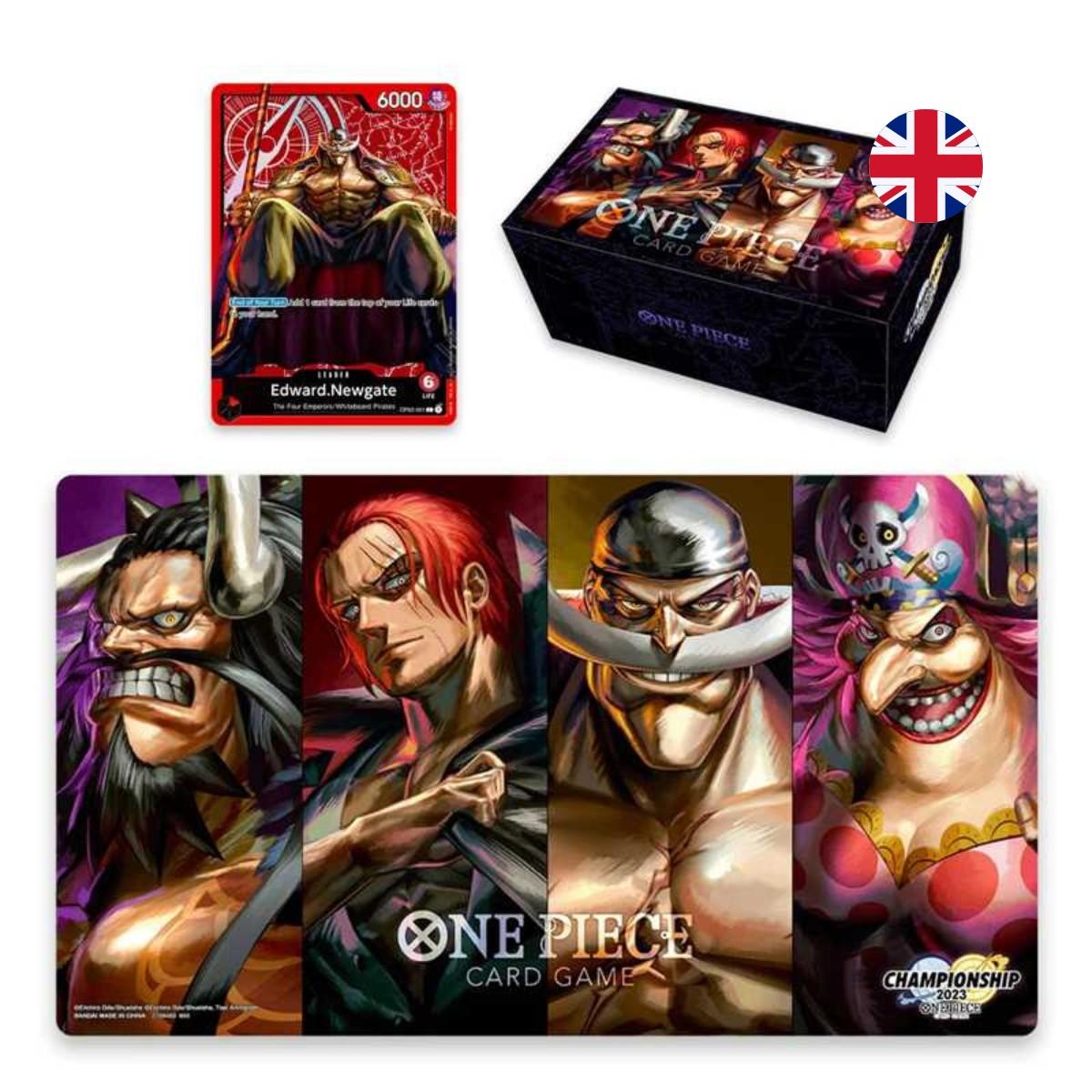 One Piece Card Game Special Goods Set - Former Four Emperors (Playmat, Box & Promo)