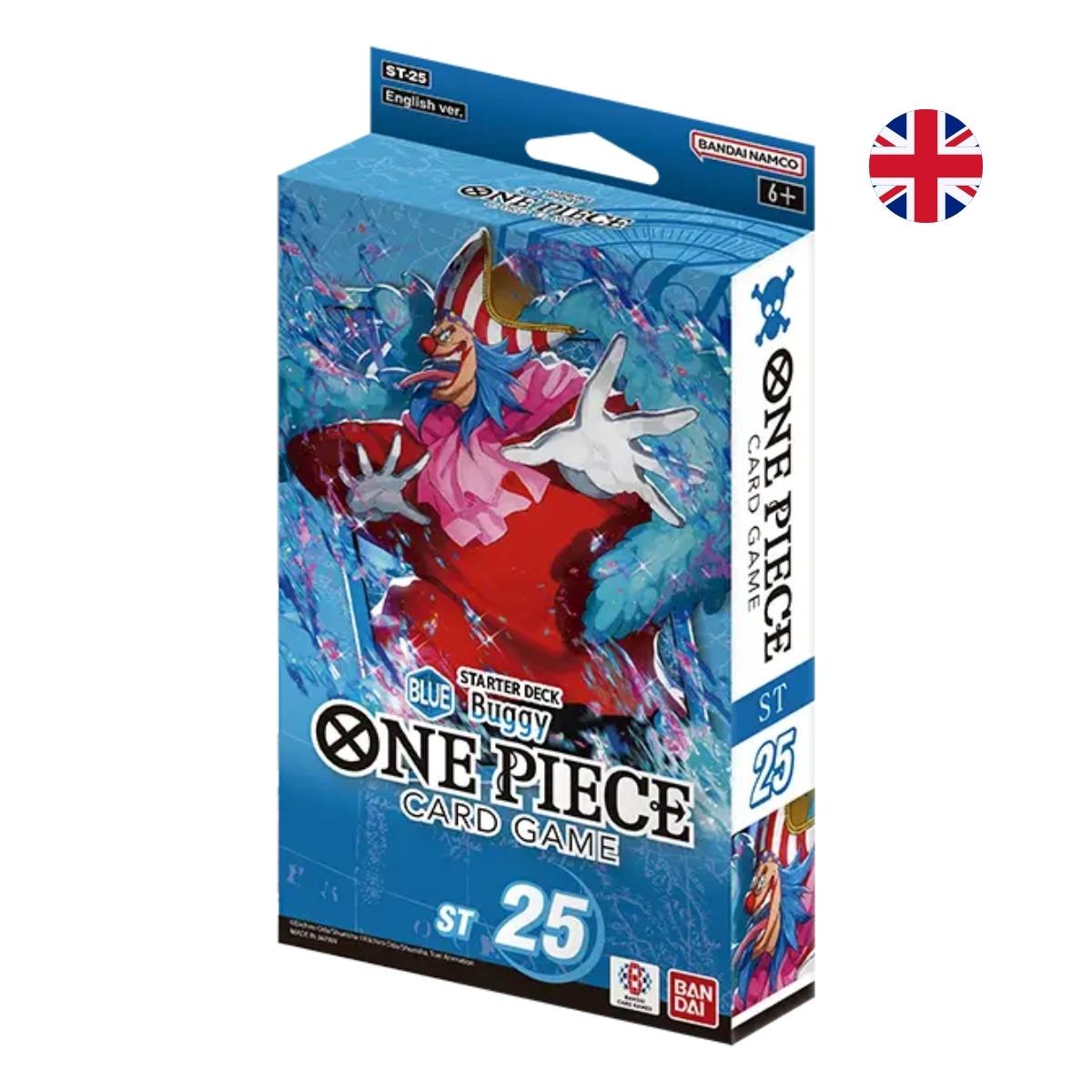 One Piece Card Game ST25 – Starter Deck Buggy (Blue) – EN
