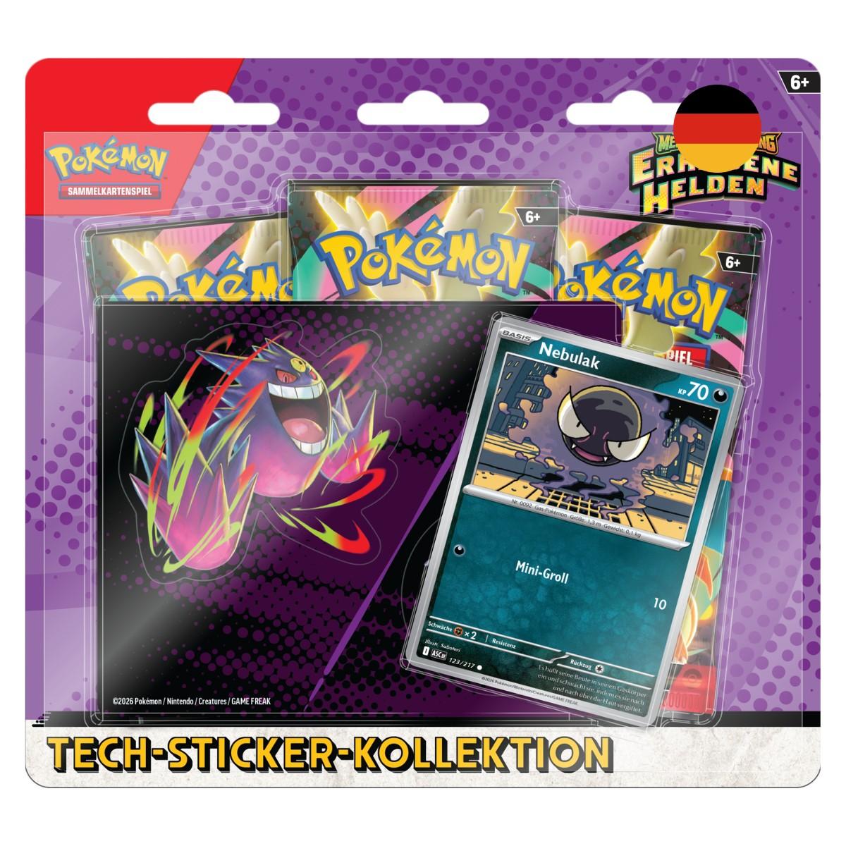 Pokémon TCG Erhabene Helden – Tech Sticker Kollektion – DE