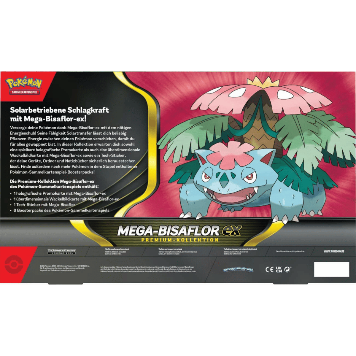 Pokémon TCG – Mega-Bisaflor ex – Premium Kollektion – DE