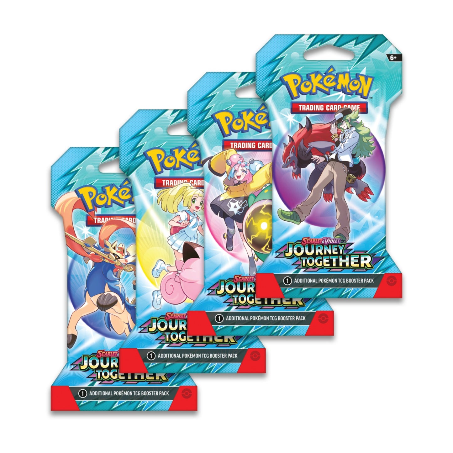 Pokemon TCG Journey Together Sleeved Booster
