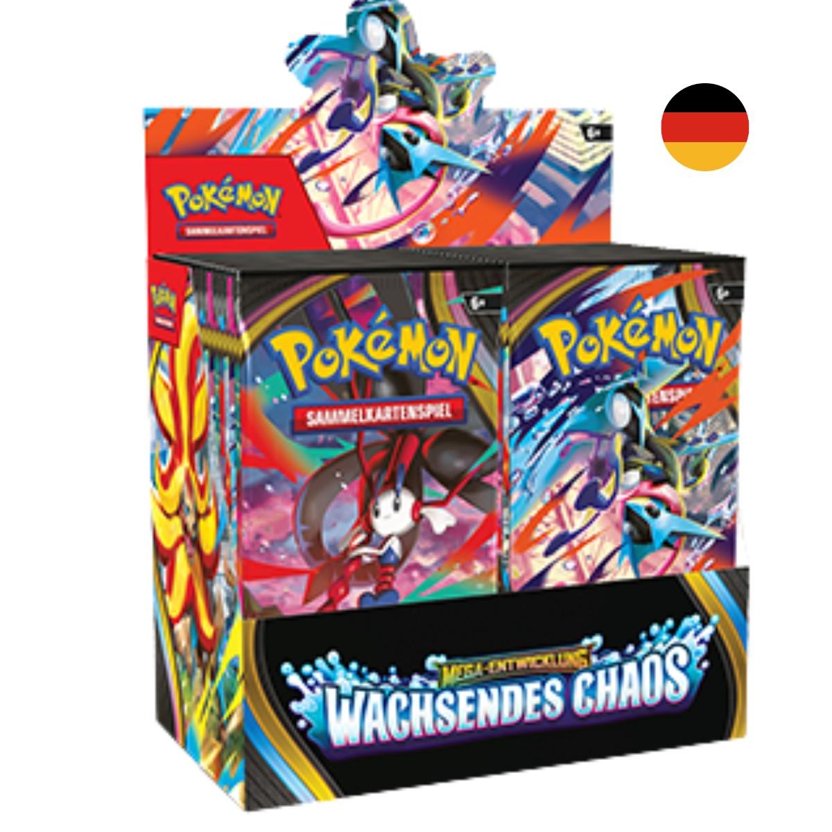 german booster box Pokémon TCG: ME04 Growing Chaos – Booster Display Box (36 Packs