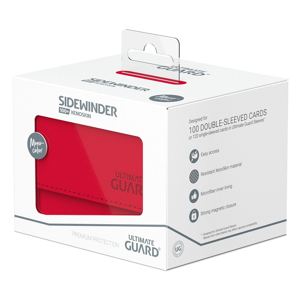 Ultimate Guard Sidewinder red for 100 double sleeved cards