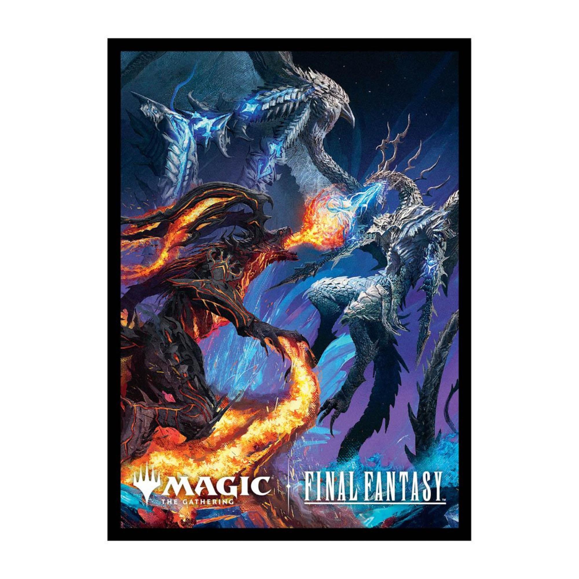 MTG Final Fantasy Sleeves Bahamut & Ifrit