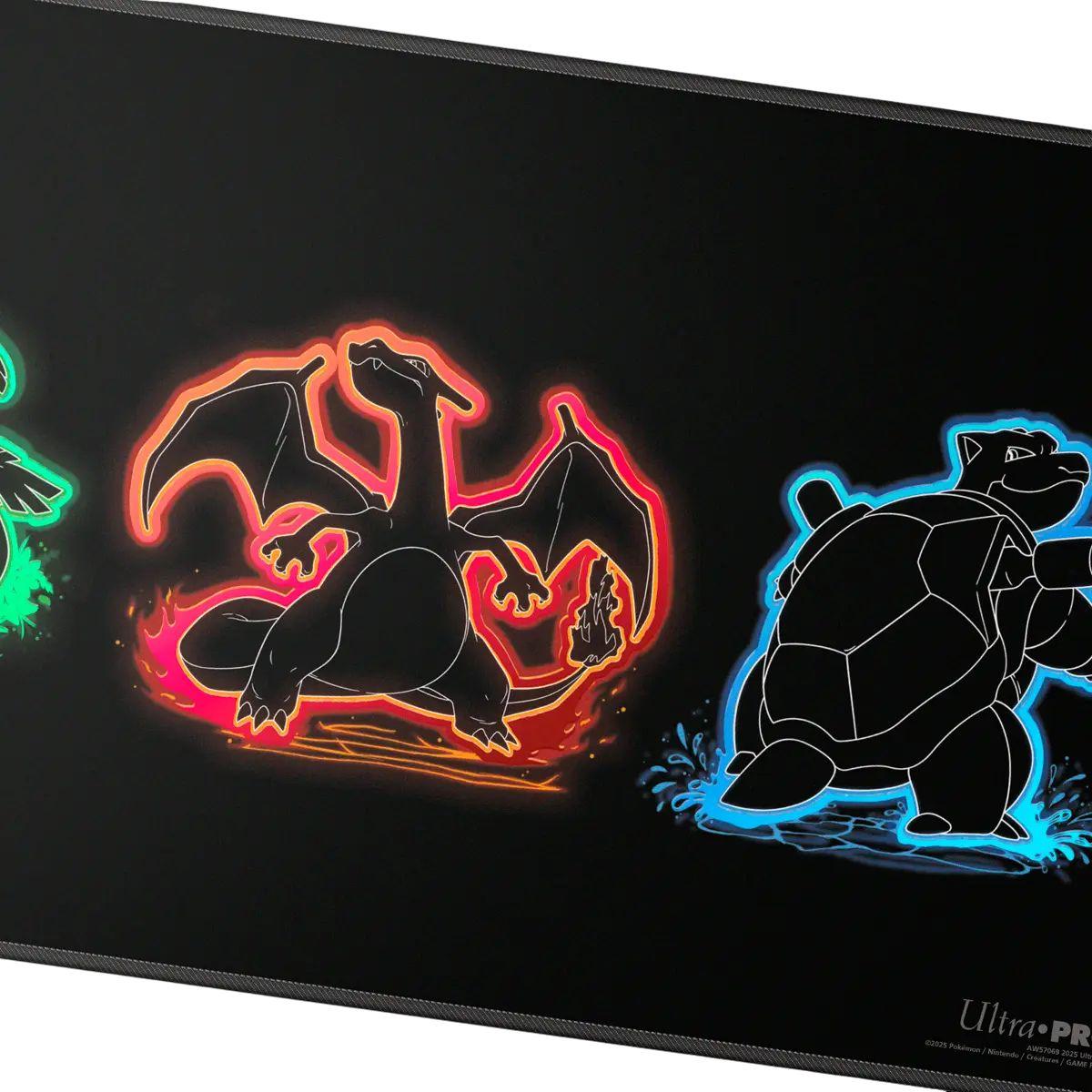 Ultra Pro Pokémon: Neon Kanto Foil Playmat – Premium Gaming Mat