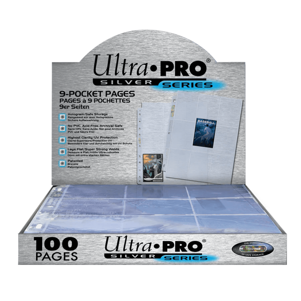 Silver Series 9-Pocket Pages (100 Stück)