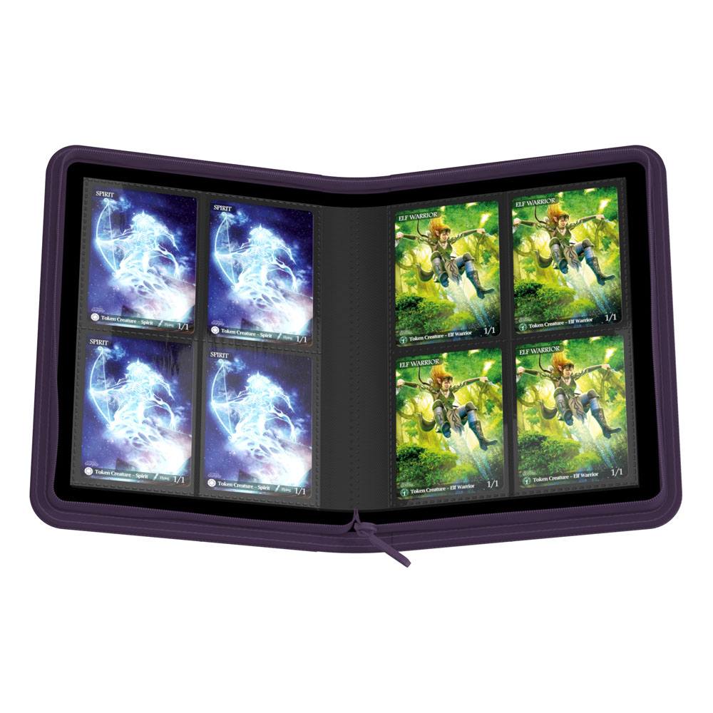 Ultimate Guard Zipfolio 160 Xenoskin – 8-Pocket Sammelalbum mit Reißverschluss