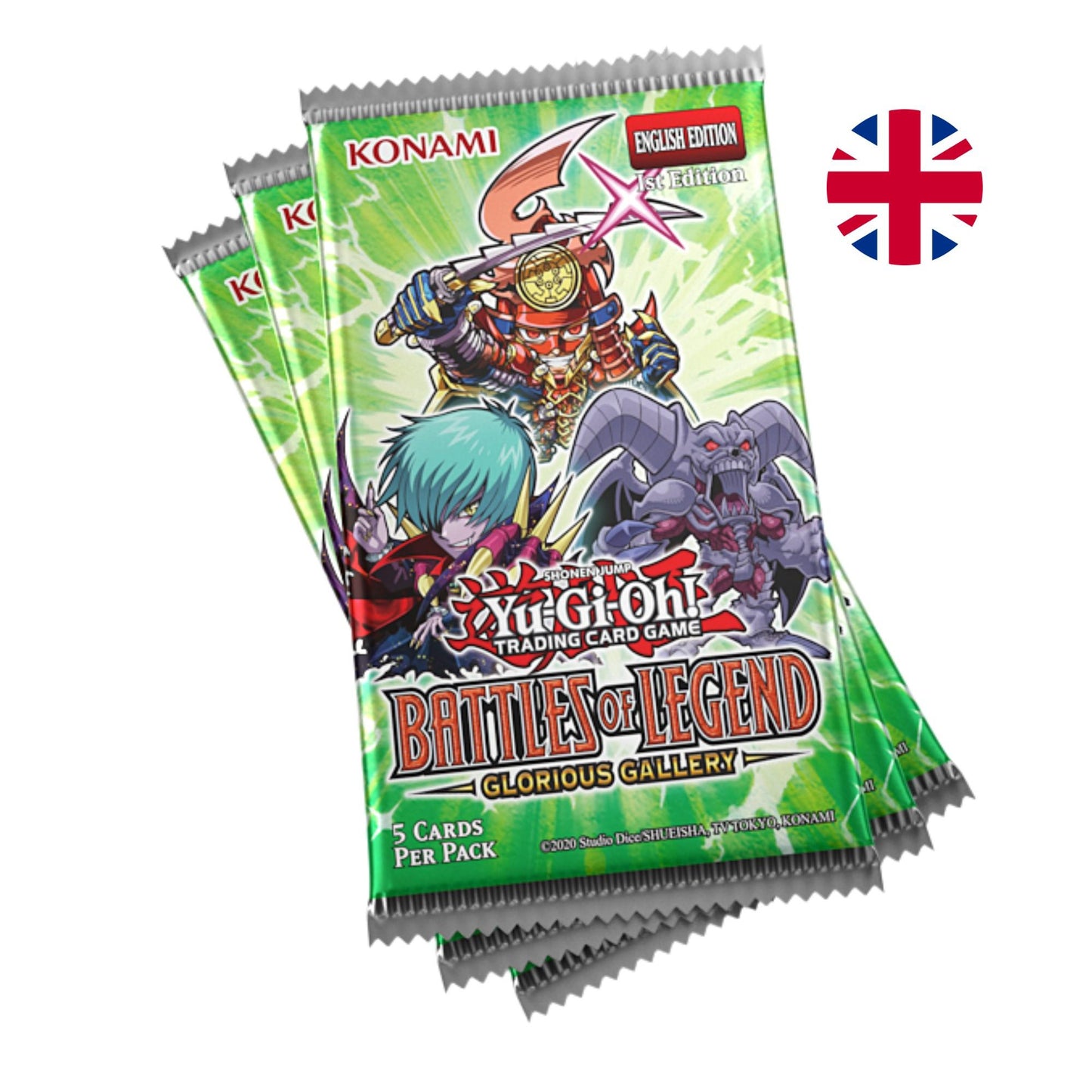Yu-Gi-Oh! Battles of Legend: Glorious Gallery – Booster Display Box (English)