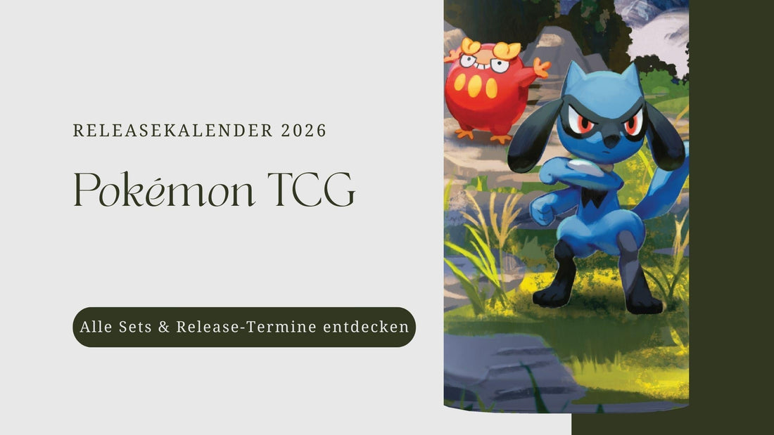 Pokémon TCG Releaskalender 2026 – Alle bekannten Sets & Termine im Überblick