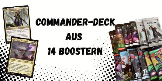 Commander-Deck selber bauen: Wie viel brauchbares Deckmaterial steckt eigentlich in nur 14 Boostern?