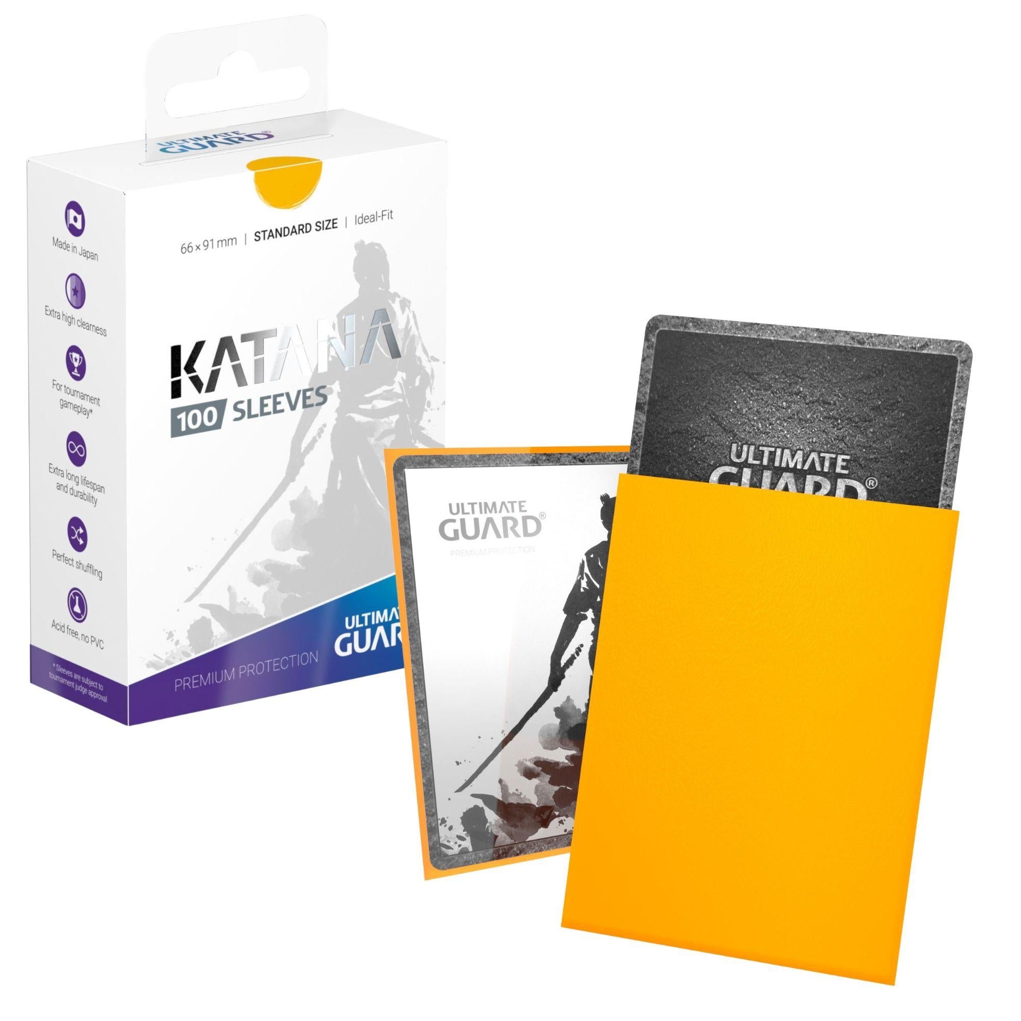Ultimate Guard Katana Sleeves Standard Size 100 ct. | Prime Protector