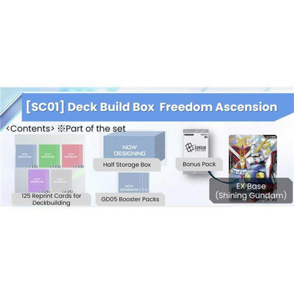 Gundam Card Game: Deck Build Box [SC01] – (English Edition)