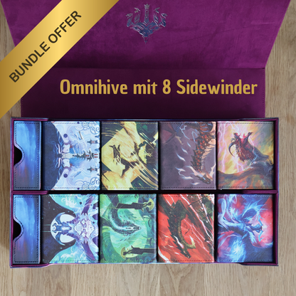 Ultimate Guard MTG Tarkir Dragonstorm Bundle – Omnihive & 8 Sidewinder