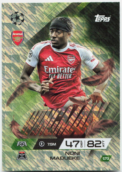 Topps Match Attax UEFA Club Competitions Extra #173 Noni Madueke (2025-26)