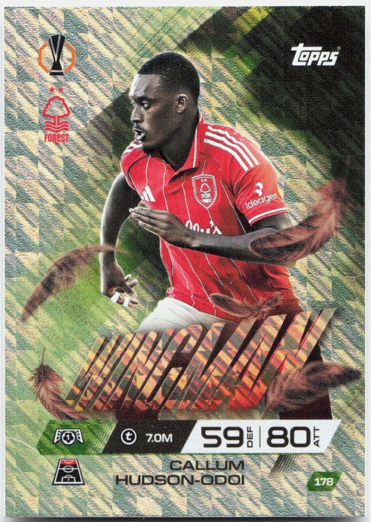 Topps Match Attax UEFA Club Competitions Extra #178 Callum Hudson-Odoi (2025-26)