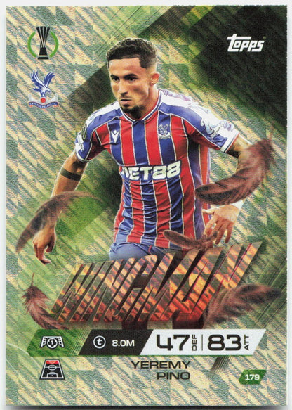 Topps Match Attax UEFA Club Competitions Extra #179 Yeremy Pino (2025-26)