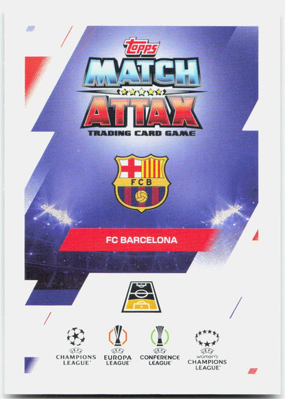 Topps Match Attax UEFA Club Competitions Extra #180 Alejandro Balde (2025-26)
