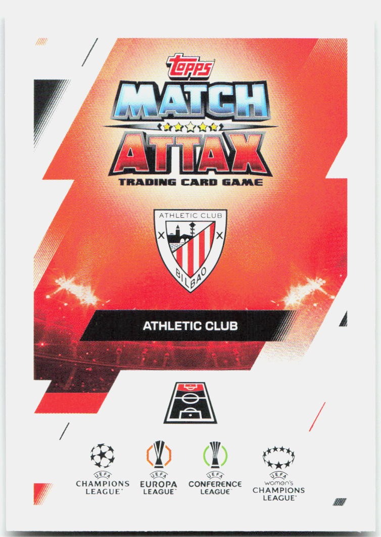 Topps Match Attax UEFA Club Competitions Extra #183 Nico Williams (2025-26)