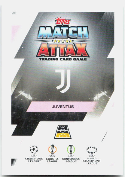 Topps Match Attax UEFA Club Competitions Extra #196 Andrea Cambiaso (2025-26)
