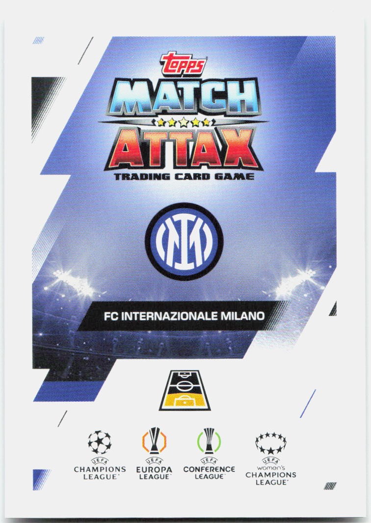 Topps Match Attax UEFA Club Competitions Extra #206 Alessandro Bastoni (2025-26)