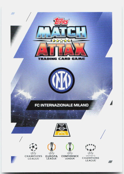Topps Match Attax UEFA Club Competitions Extra #206 Alessandro Bastoni (2025-26)
