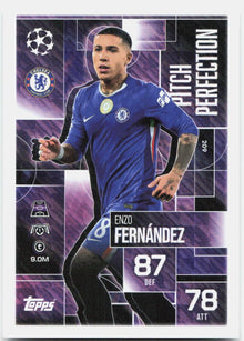 Enzo Fernandez #209 - 2025-26 Topps Match Attax UEFA Club Competitions Extra