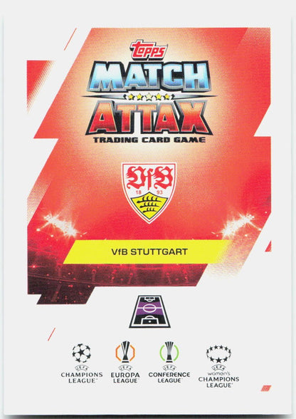 Topps Match Attax UEFA Club Competitions Extra #211 Angelo Stiller (2025-26)