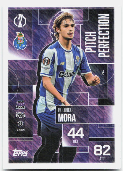 Topps Match Attax UEFA Club Competitions Extra #216 Rodrigo Mora (2025-26)