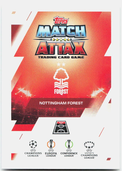 Topps Match Attax UEFA Club Competitions Extra #219 Dan Ndoye (2025-26)