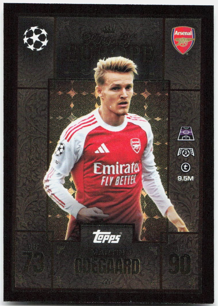 Topps Match Attax UEFA Club Competitions Extra #227 Martin Odegaard (2025-26)