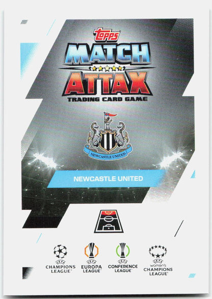 Topps Match Attax UEFA Club Competitions Extra #230 Anthony Gordon (2025-26)