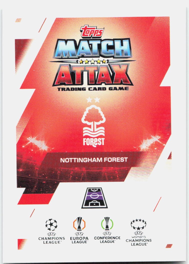 Topps Match Attax UEFA Club Competitions Extra #233 Morgan Gibbs-White (2025-26)